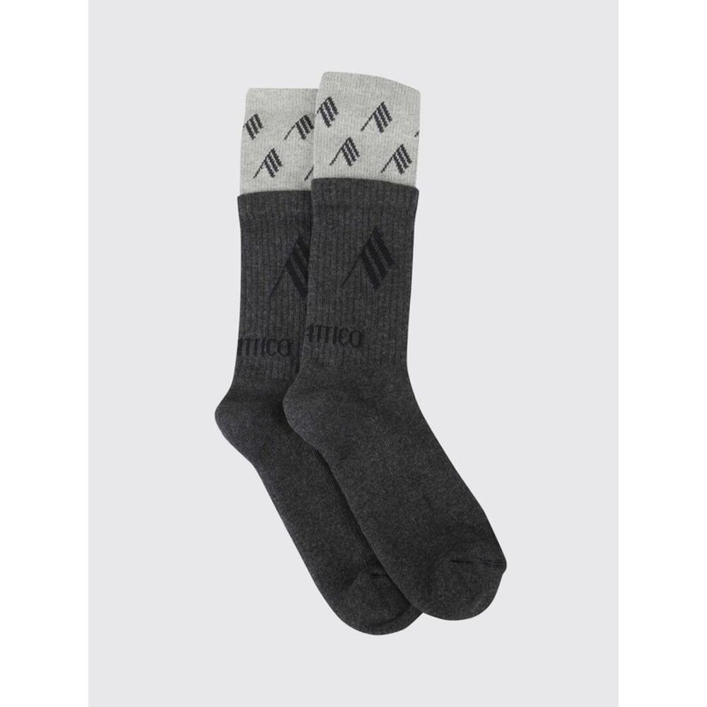 The Attico Women Cotton-Blend Socks The Attico With Contrast Logo